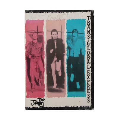153. THE JAM - Paul Weller, Bruce Foxton and Rick Buckler-Autographed 1982 Trans Global Express Tour Programme