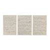 157. JIMI HENDRIX - Jimi Hendrix Handwritten Working Lyrics for "Straight Ahead", Circa 1970