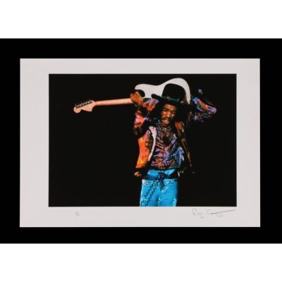 159. JIMI HENDRIX - The Rockarchive Collection: Limited Edition Print by Ray Stevenson, Olympia, 1967