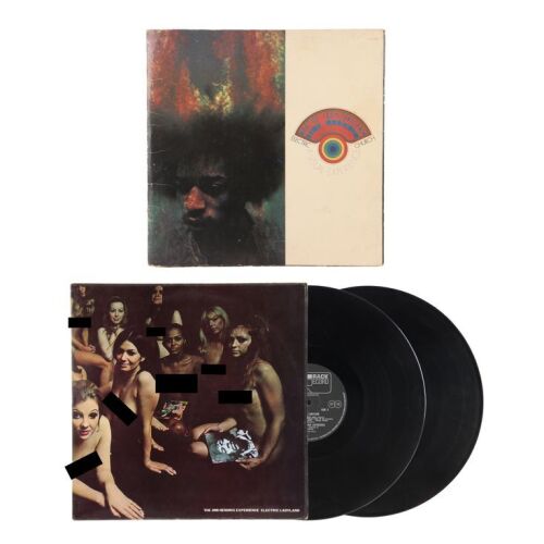 164. JIMI HENDRIX - Electric Ladyland UK Release LP and Jimi Hendrix Electric Church: A Visual Experience Concert Tour Book