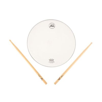 167. MITCH MITCHELL - Remo Drumskin And Pair of Vater Drumsticks