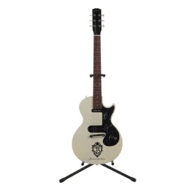 173. JONAS BROTHERS - Joe Jonas, Nick Jonas, and Kevin Jonas-Autographed Gibson Melody Maker Guitar