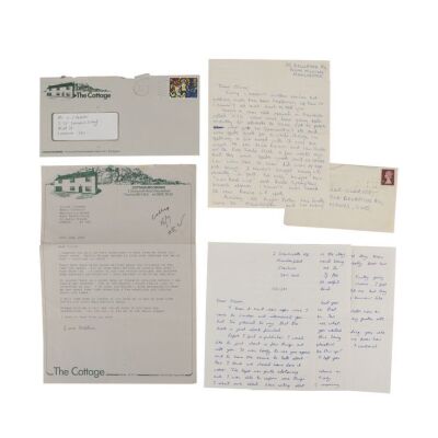 177. JOY DIVISION - Collection of Three Letters From Ian and Debbie Curtis