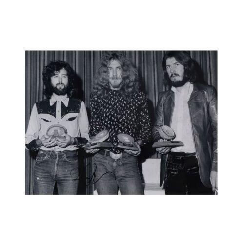 187. LED ZEPPELIN - Robert Plant-Autographed Photograph