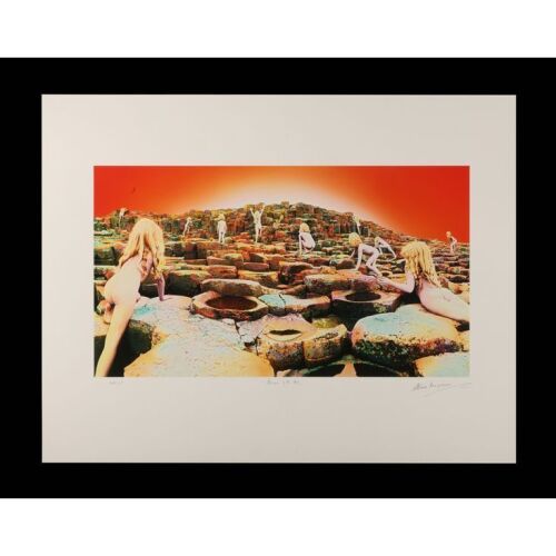 192. LED ZEPPELIN - Signed "Houses Of The Holy" Limited Edition Print by Storm Thorgerson, 2001