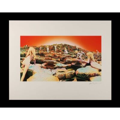 192. LED ZEPPELIN - Signed "Houses Of The Holy" Limited Edition Print by Storm Thorgerson, 2001