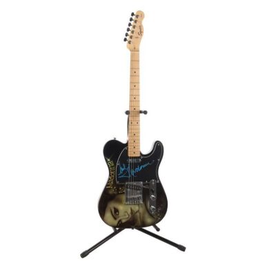 198. MADONNA - Madonna-Autographed Squier Telecaster Guitar