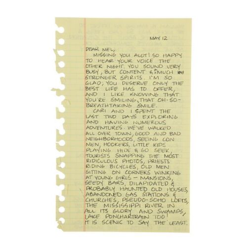 199. MADONNA - Handwritten Letter