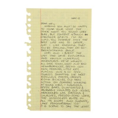 199. MADONNA - Handwritten Letter