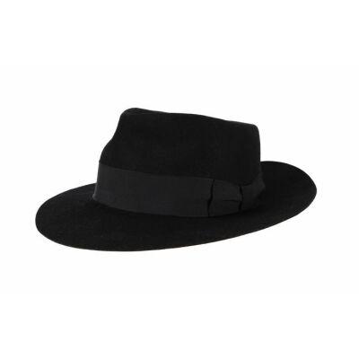 215. MICHAEL JACKSON - Michael Jackson's Bad Tour Stage-worn Fedora, 1987