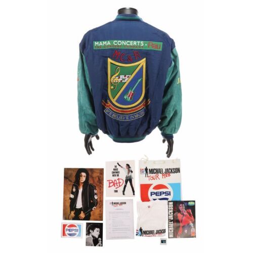 218. MICHAEL JACKSON - Collection of Bad Tour Press and Promotional Items