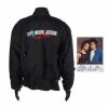 219. MICHAEL JACKSON - Tatiana Thumbtzen-Autographed Photograph and 1988 Bad World Tour Jacket