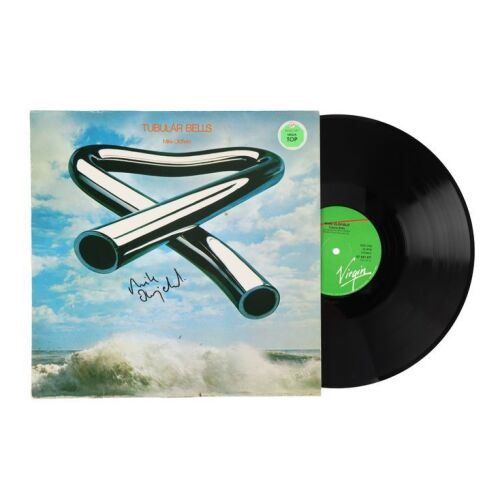225. MIKE OLDFIELD - Mike Oldfield-Autographed Tubular Bells Vinyl