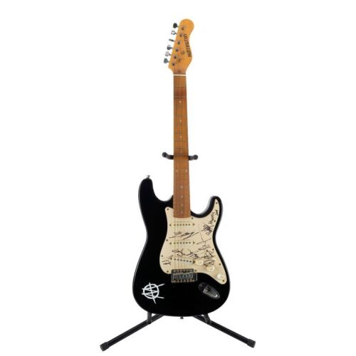 226. MINISTRY - Al Jourgensen, Mike Scaccia and Others Autographed Guitar