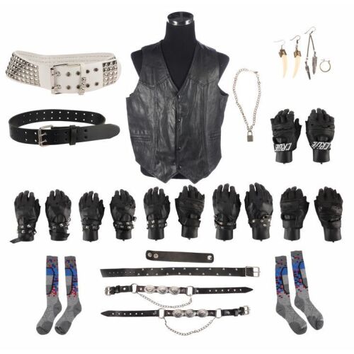 234. MOTLEY CRUE - Collection of Vince Neil's (Daniel Webber) Costume Accessories