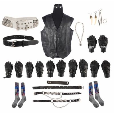 234. MOTLEY CRUE - Collection of Vince Neil's (Daniel Webber) Costume Accessories