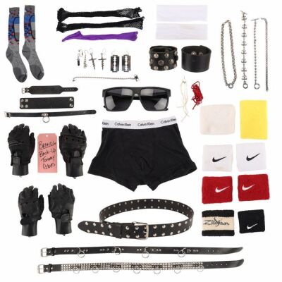 236. MOTLEY CRUE - Collection of Tommy Lee's (Colson Baker/Machine Gun Kelly) Costume Accessories