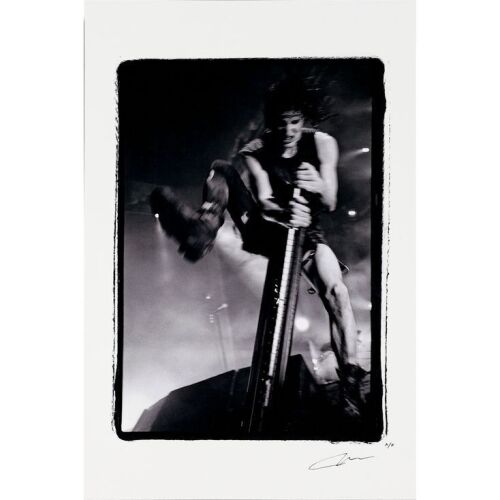 241. NINE INCH NAILS - Artist's Proof Trent Kicking Keys Print by Jonathan Rach, Circa 1994