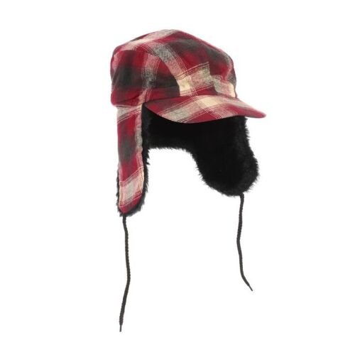246. KURT COBAIN - Kurt Cobain's Photo-Matched Seattle Airport Worn Check Patterned Hat