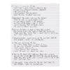 283. OASIS - Noel Gallagher Handwritten "Wonderwall" Lyrics