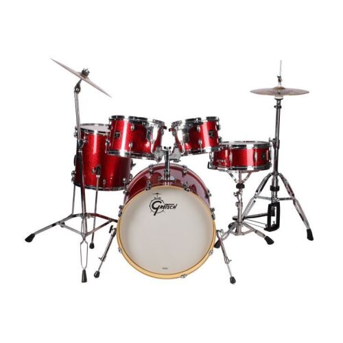 286. OASIS - Alan White's Owned Gretsch Drum Kit and Autographed Drumskin
