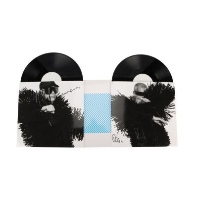 303. PET SHOP BOYS - Neil Tennant and Chris Lowe-Autographed Electric LP Album