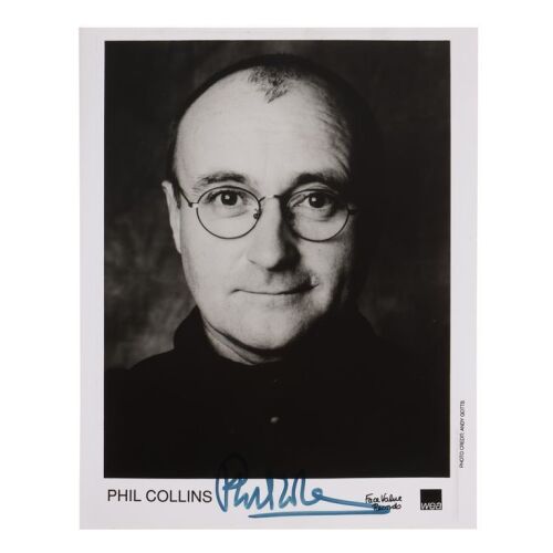 305. PHIL COLLINS - Phil Collins-Autographed Photograph