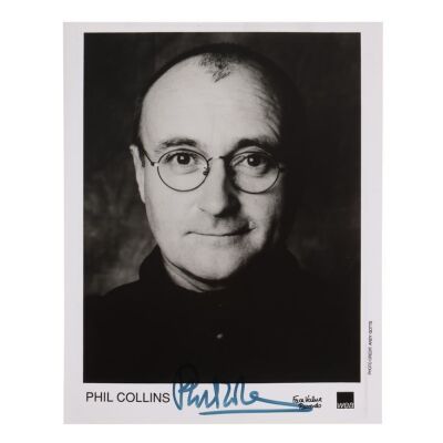 305. PHIL COLLINS - Phil Collins-Autographed Photograph
