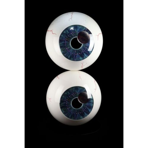 306. PINK FLOYD - Original Pulse DVD Cover Eyeballs Autographed By David Gilmour, Nick Mason, Richard Wright and Storm Thorgerson With Storm Thorgerson-Autographed Limited Edition Print