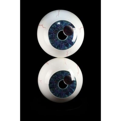306. PINK FLOYD - Original Pulse DVD Cover Eyeballs Autographed By David Gilmour, Nick Mason, Richard Wright and Storm Thorgerson With Storm Thorgerson-Autographed Limited Edition Print