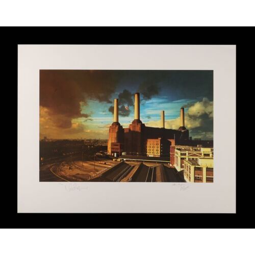 309. PINK FLOYD - Nick Mason-Autographed Limited Edition Animals Print By Storm Thorgerson and Aubrey Powell, 2000
