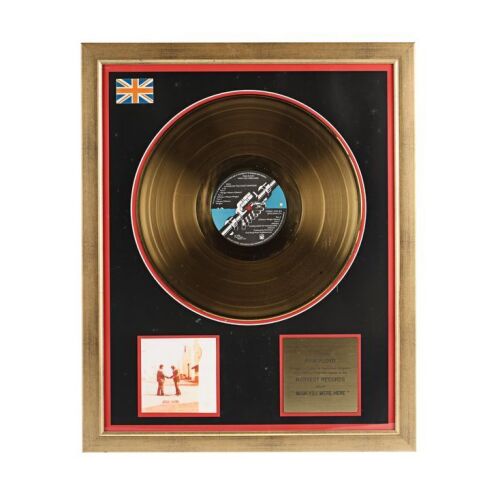 311. PINK FLOYD - Wish You Were Here Gold Disc Award