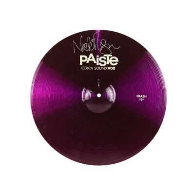 314. PINK FLOYD - Nick Mason-Autographed Paiste Cymbal