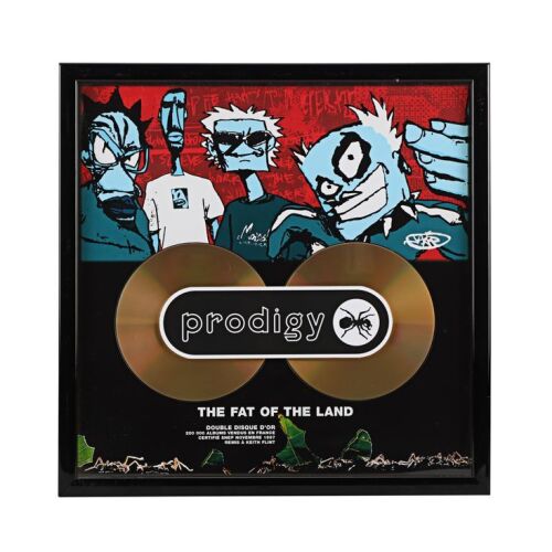 326. THE PRODIGY - Keith Flint's "The Fat Of The Land" French Double CD Award