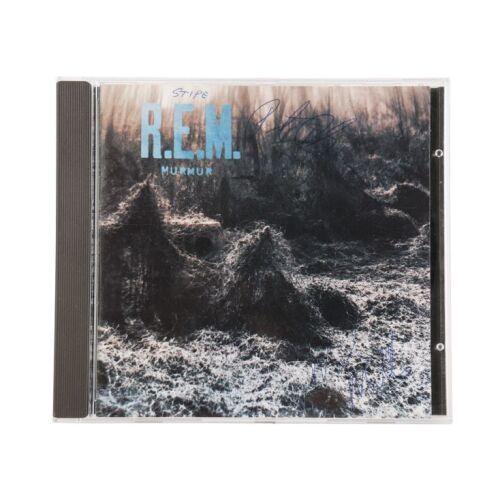 342. R.E.M. - Michael Stipe, Peter Buck, Mike Mills and Bill Berry-Autographed Murmur CD