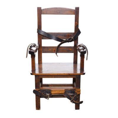 353. ROB ZOMBIE - Rob Zombie's Screen-Matched Electric Chair Featured in MTV Cribs