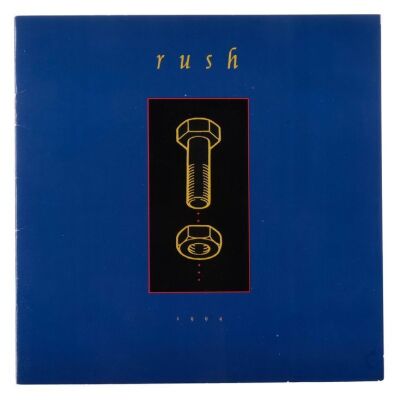 365. RUSH - Alex Lifeson, Neil Peart and Geddy Lee-Autographed Counterparts Tour Programme