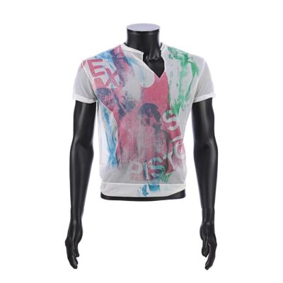 371. SEX PISTOLS - Steve Jones' Owned and Concert Worn Vivienne Westwood Sex Pistols T-Shirt