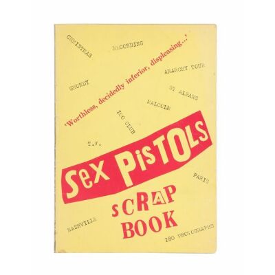 375. SEX PISTOLS - First Edition 1977 Sex Pistols Scrapbook by Ray Stevenson