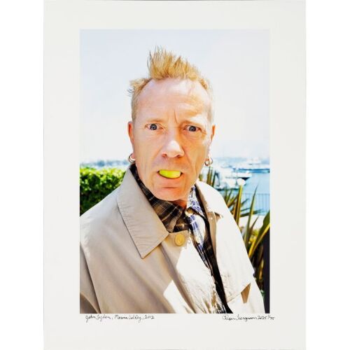381. SEX PISTOLS - Limited Edition John Lydon Marina del Rey Print by Piper Ferguson, 2012