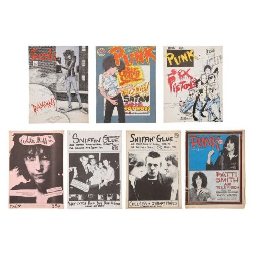 382. PUNK MAGAZINES - Collection of Seven Punk Related Magazines, 1977