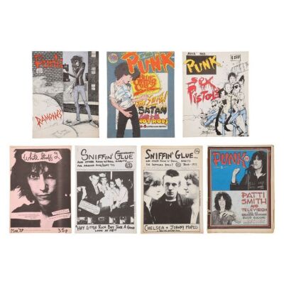 382. PUNK MAGAZINES - Collection of Seven Punk Related Magazines, 1977