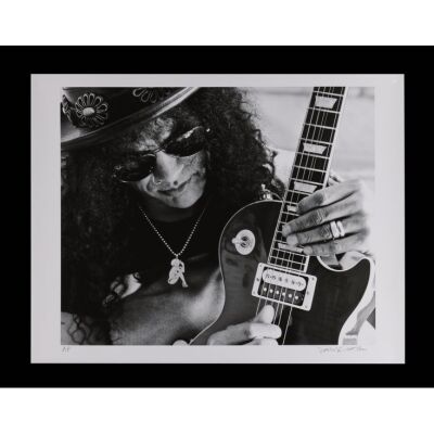 394. SLASH - Artist's Proof West Hollywood Portrait Print by Scarlet Page, 2014