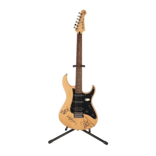 403. STEREOPHONICS - Kelly Jones and Richard Jones-Autographed Yamaha Pacifica Guitar