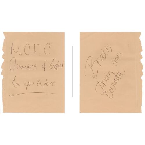 435. Liam Gallagher-Inscribed Guest Book Page ### LIAM GALLAGHER