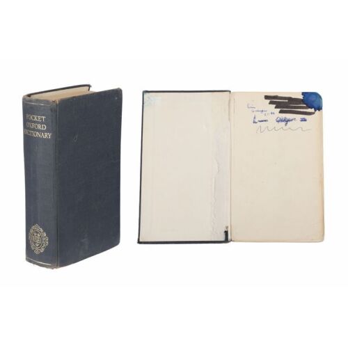 439. Defaced and Signed School Dictionary ### LIAM GALLAGHER