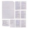 445. Noel Gallagher Handwritten Lyrics For Eight Songs and Partial Setlist ### OASIS