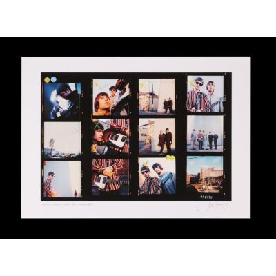 482. The Rockarchive Collection: Limited Edition Contact Sheet Images Print by Jill Furmanovsky, Detroit, 1995 ### OASIS