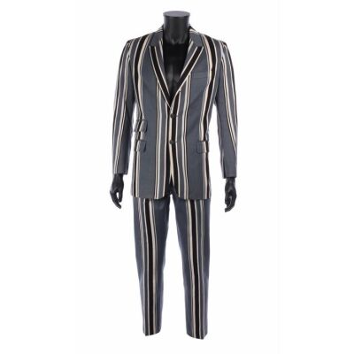 495. The Zak Starkey Collection: Zak Starkey's "Lyla" Music Video and Stage-Worn Striped Suit ### OASIS
