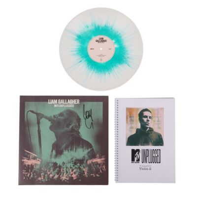 501. MTV Unplugged Sheet Music and Liam Gallagher-Autographed Vinyl ### LIAM GALLAGHER